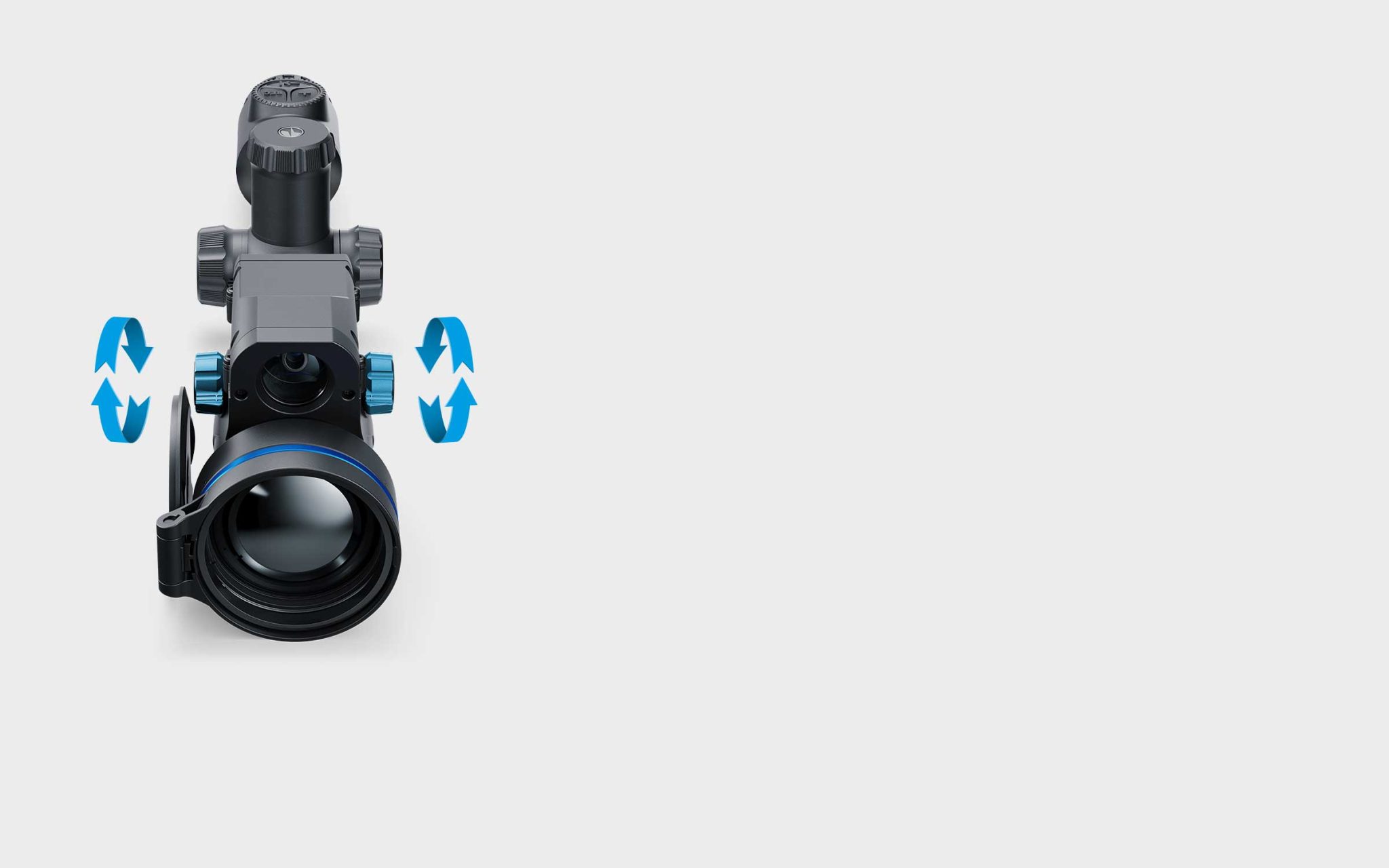 Nagy pontosságú, kétkezes lencsefókuszálás