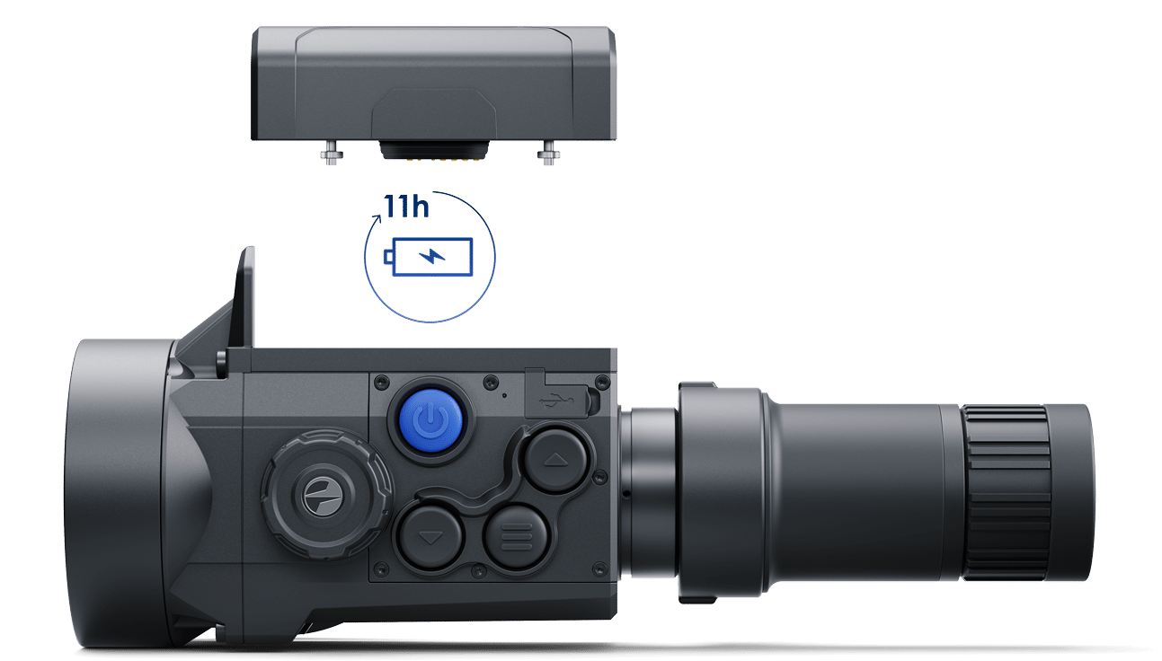 Pulsar Krypton 2 XG50 – Termovizijski prednji nastavak 640×480 + 3× monokular - Слика 5