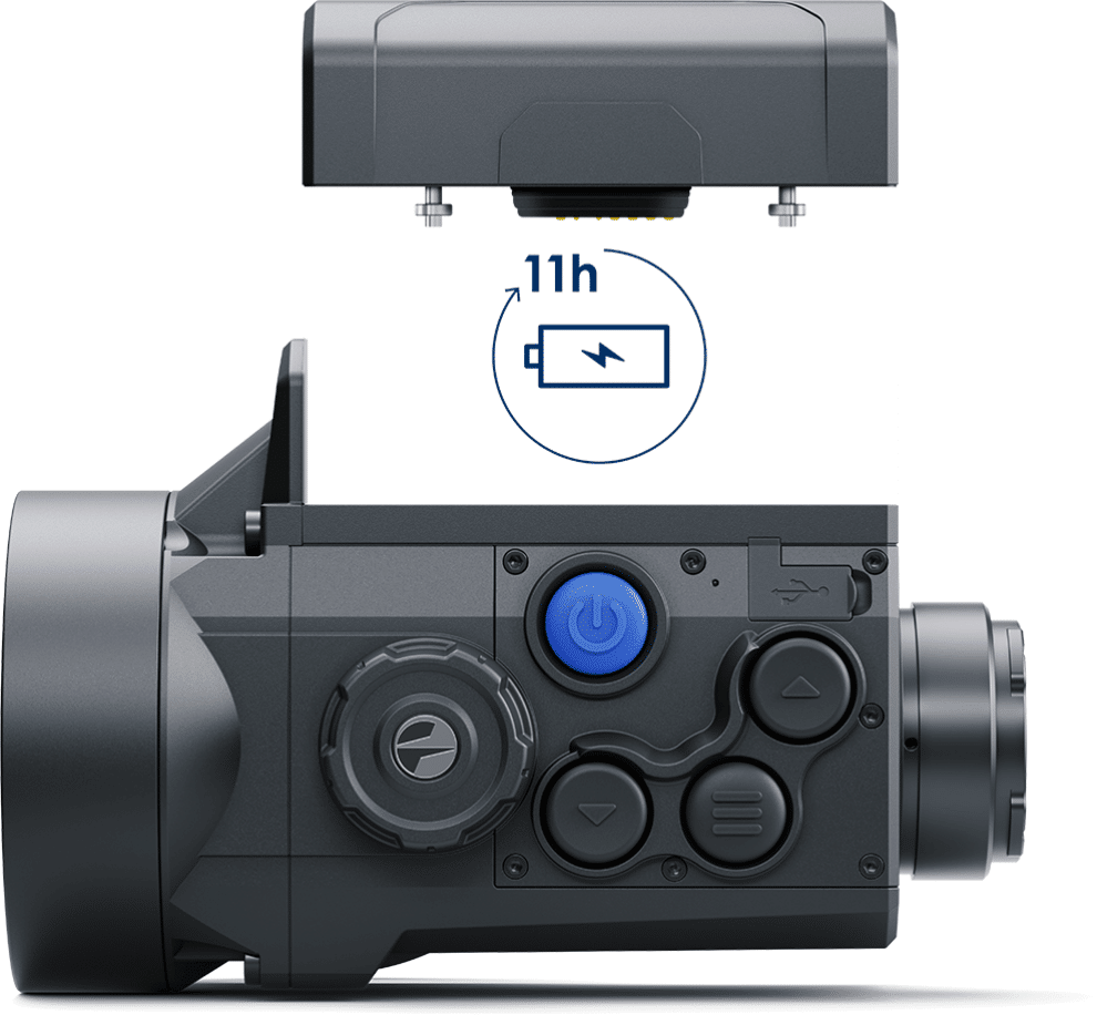 Pulsar Krypton 2 XG50 – Termovizijski prednji nastavak 640×480 + 3× monokular - Слика 2