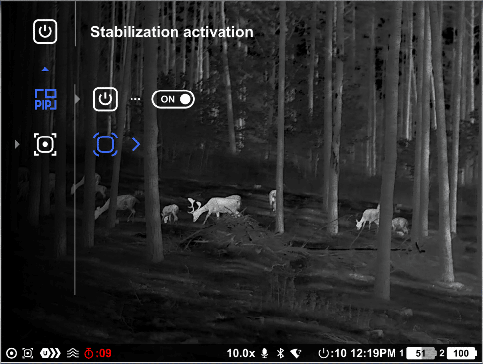 Pulsar Merger LRF XT50 – Termalni dvogled 1280×1024 sa stabilizacijom slike (sNETD < 20 mK) - Слика 13