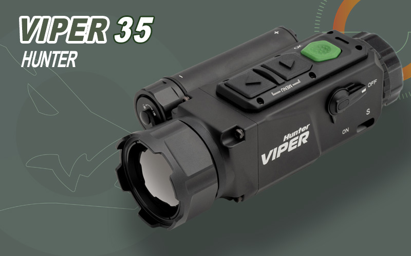 NITEHOG VIPER 35 HUNTER (GEN2) – Noćni lov bez kompromisa NETD <15 mK, 640×512