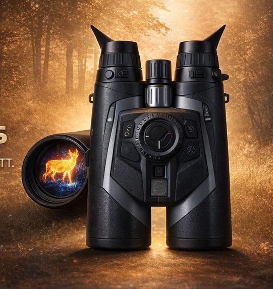 Pulsar Symbion LRF DXT50 multispektralni binokular (termovizijski/digitalni). 1280×1024, s-netd 20